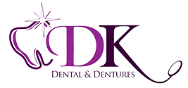 DK Dental & Dentures Logo